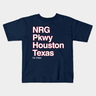 Houston Texans Football Stadium Kids T-Shirt